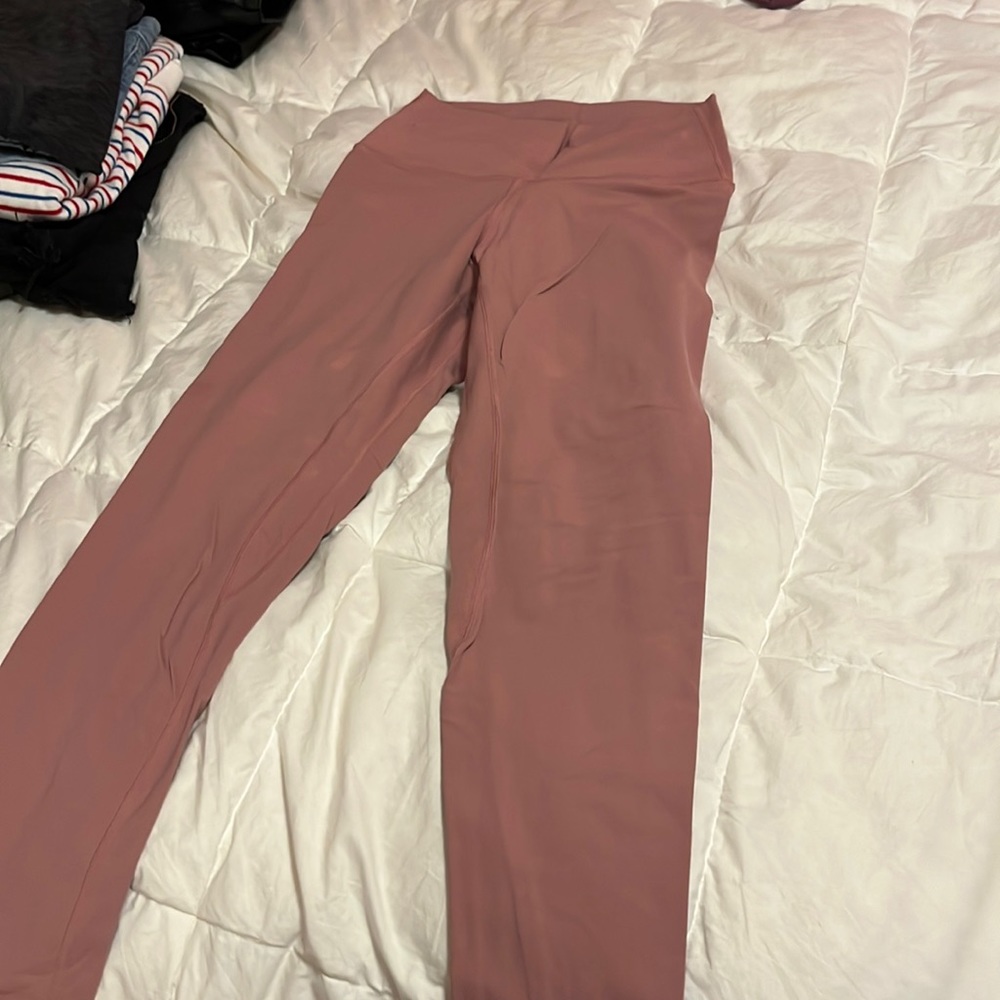 Pink leggings
